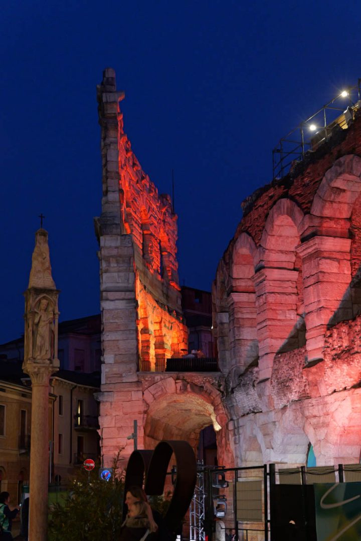 L'Arena di Verona pronta per la cerimonia di apertura delle Paralimpiadi 2026