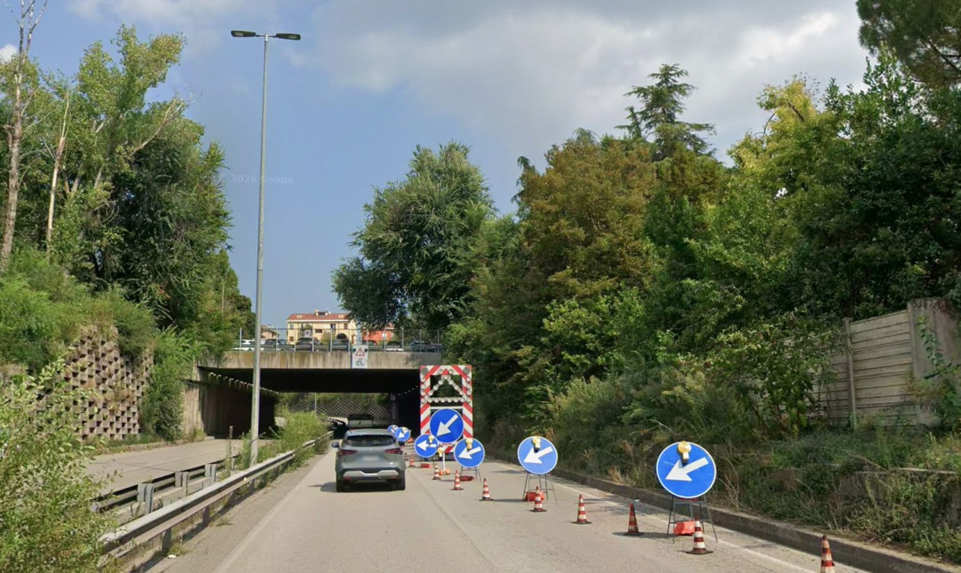 Bretella T4-T9 sottopasso via Palladio