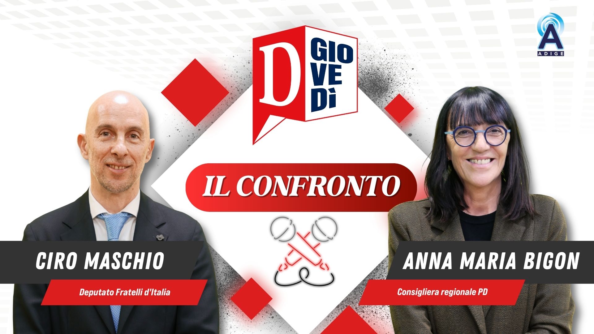 Ciro Maschio e Anna Maria Bigon a confronto sul referendum