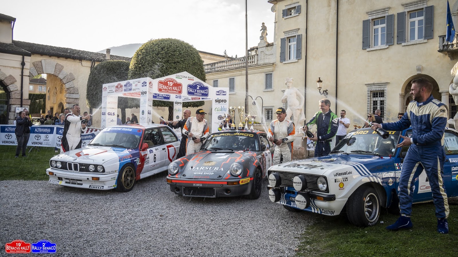 Podio 2° Rally Benaco Storico