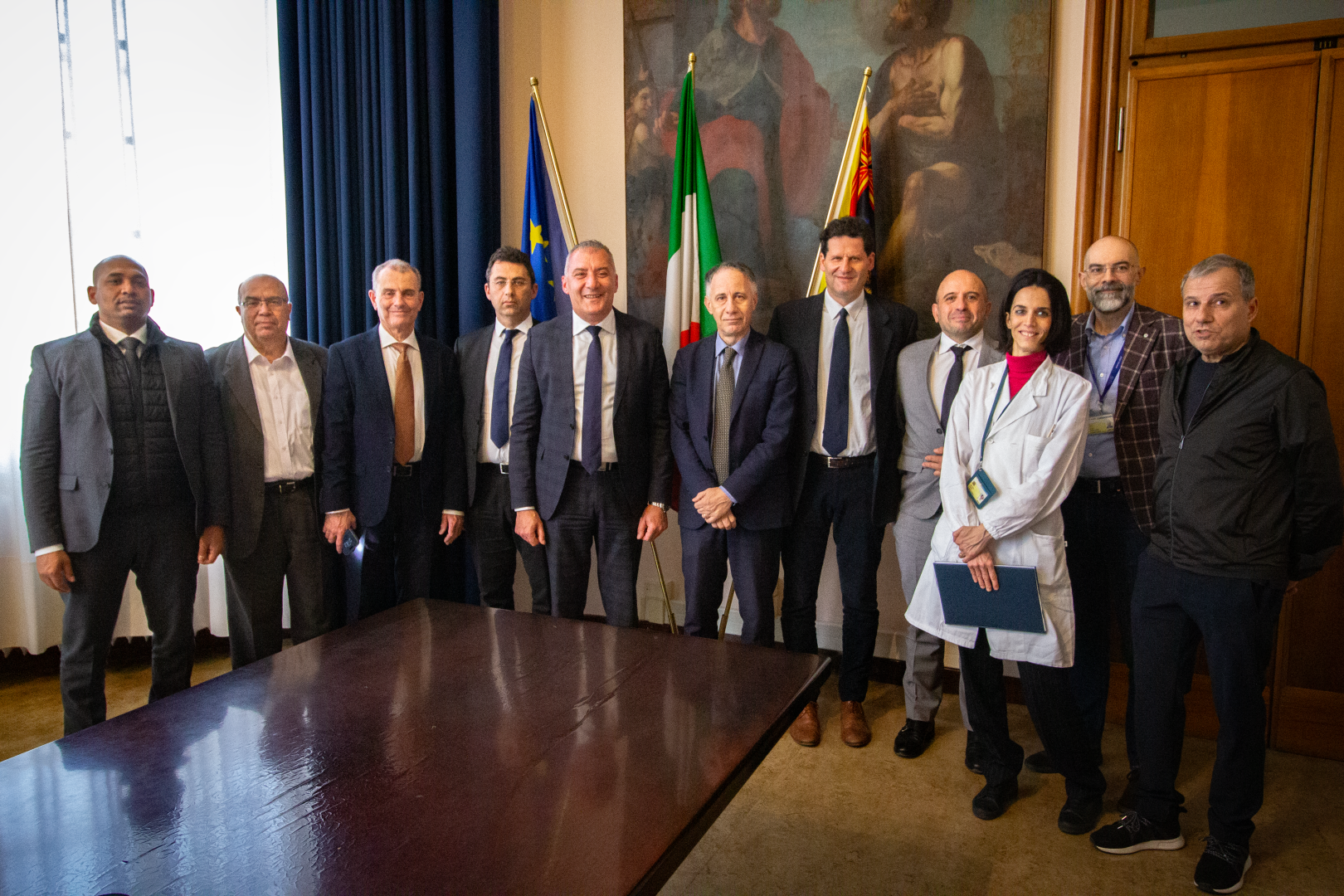 da sx Kumar, Galea, Xuereb, Pace, Abela, Petralia, Smiderle, Chiarolini, Malizia, Sette, Lorenzi