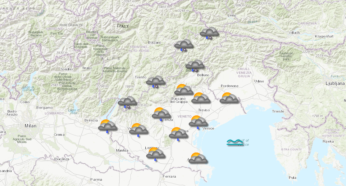 meteo verona veneto 12.03.2026