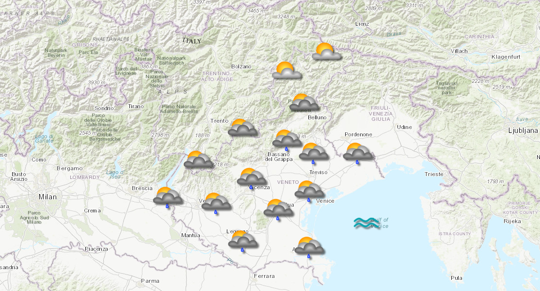 Meteo Verona Veneto 18.03.2026