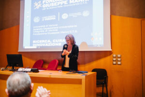 La rettrice dell'Università di Verona Chiara Leardini