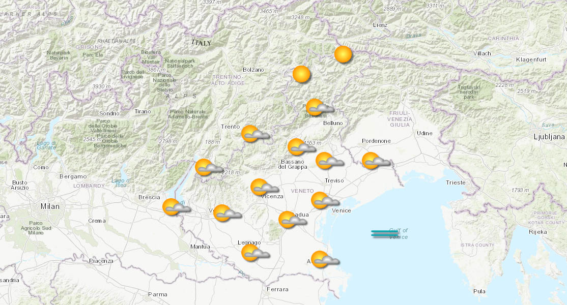 meteo veneto pasquetta 06-04-2026
